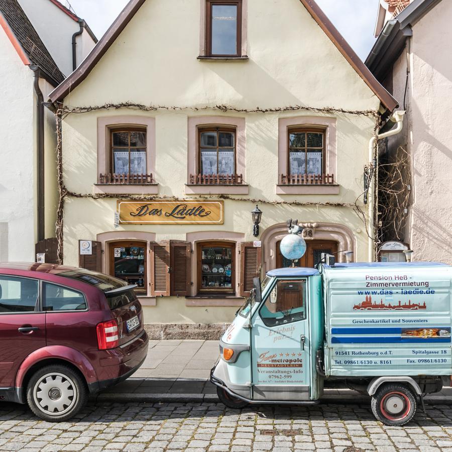 Pension „Das Laedle“ Rothenburg ob der Tauber Ngoại thất bức ảnh